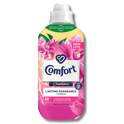 Comfort Honeysuckle & Sandalwood Fabric Conditioner 30w 900ml