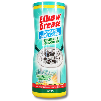Elbow Grease Foaming Drain Cleaner 500g Div.Typer