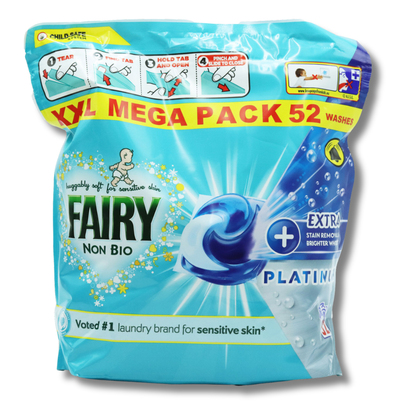 Fairy Platinum Non Bio Pods 52w