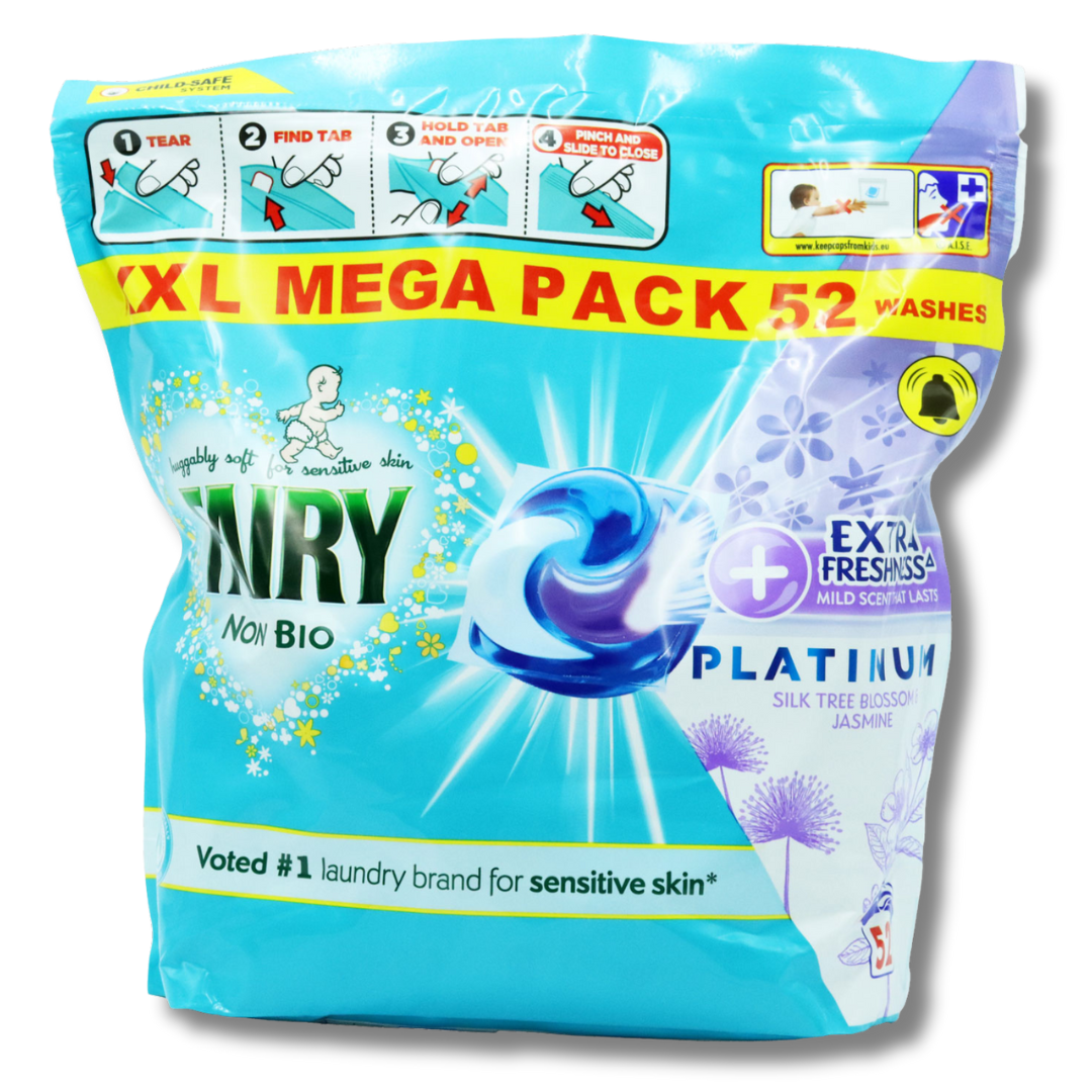 Fairy Platinum Non Bio Pods Silk Tree Blossom & Jasmine 52w