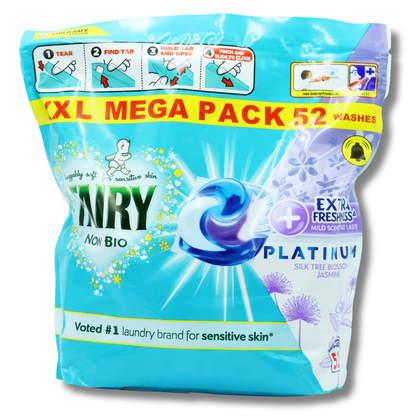 Fairy Platinum Non Bio Pods Silk Tree Blossom & Jasmine 52w