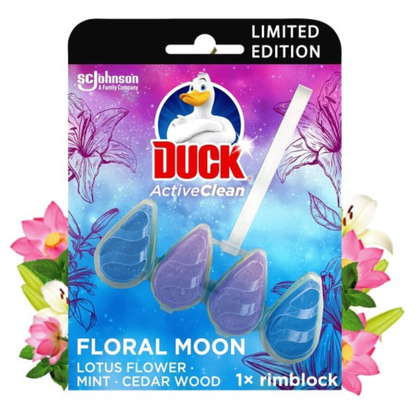 Duck Active Clean Rim Block Floral Moon 38.6g
