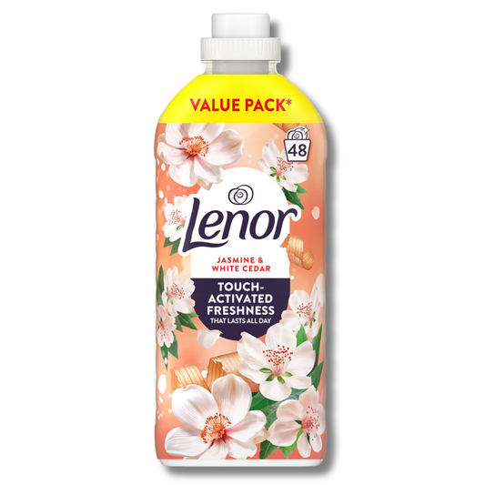 Lenor Fabric Conditioner Jasmine & White Cedar 1.488L 48w