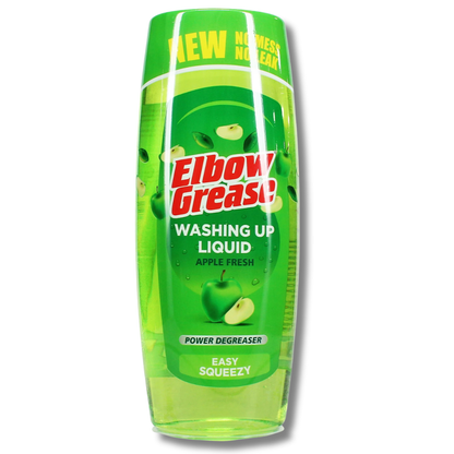 Elbow Grease Easy Squeezy Washing Up Liquid Apple Fresh 450ml
