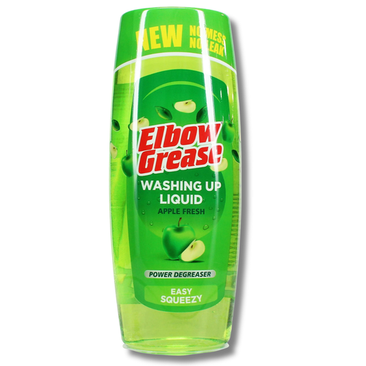Elbow Grease Easy Squeezy Washing Up Liquid Apple Fresh 450ml