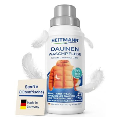 Heitmann Daunen Waschpflege Vaskemiddel for Dun 250ml
