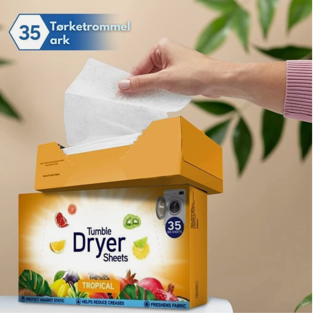 Swirl Tumble Dryer Sheets Tropical 35pk