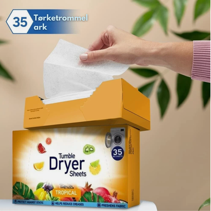 Swirl Tumble Dryer Sheets Tropical 35pk