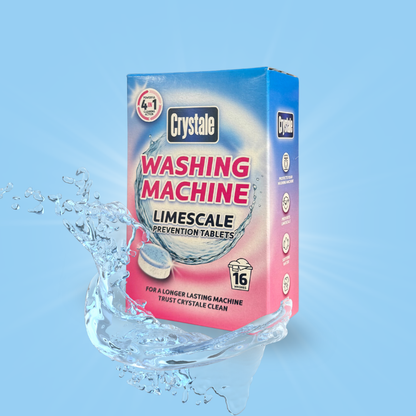 Crystale Washing Machine Limescale Prevention Tablets 16pk