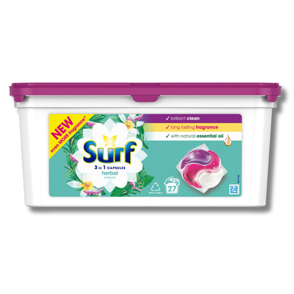 Surf 3-i-1 Capsules Herbal Extracts 27w