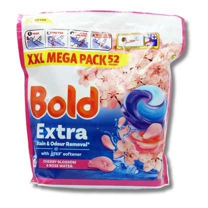 Bold Platinum All-in-1 Pods Cherry Blossom & Rose Water 52 vask