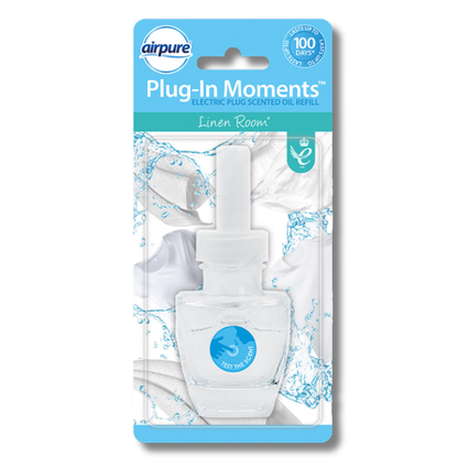 Airpure Plug In Moments Refill Linen Room 20ml