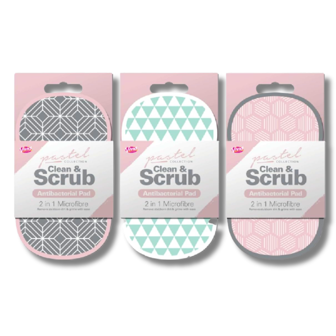Vivid Pastel Collection Scrub Pad 1pk