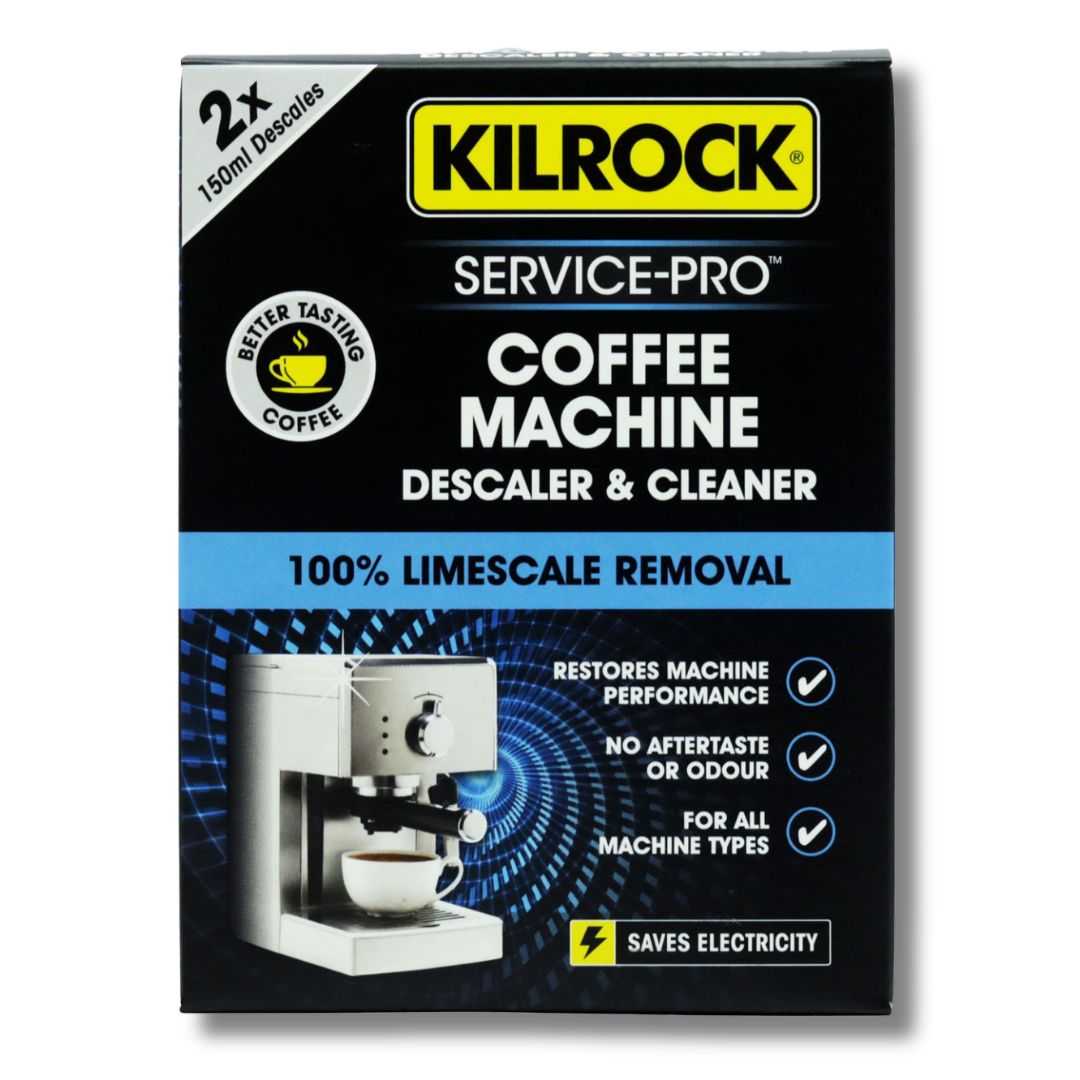 Kilrock Coffee Machine Descaler & Cleaner 2 x 150ml