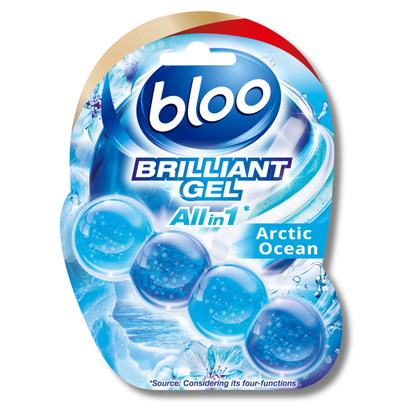 Bloo Brilliant Gel Toilet Rens Arctic Ocean 42g