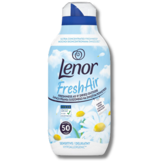 Lenor 50w 700ml Tøymykner Fresh Air Effect Sensitive