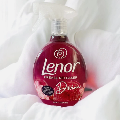 Lenor 500ml Crease Releaser Ruby Jasmine Divine