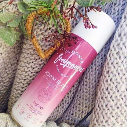 Designer Fragrances Foam Blast Carpet & Upholstery Freshener Peony 300ml