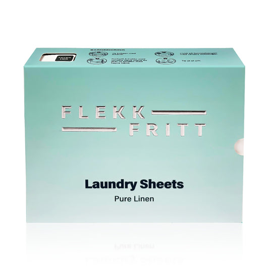Flekkfritt Laundry Detergent Sheets Pure Linen 50ark <100vask