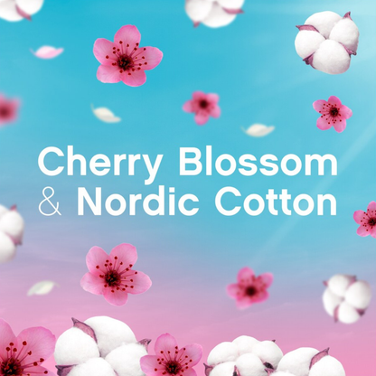 Fairy Outdoorable Fabric Softener Cherry Blossom & Nordic Cotton 70w 980ml
