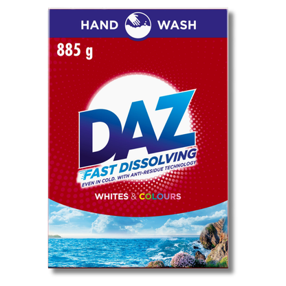 Daz Handwash Laundry Powder Whites & Colour 885g