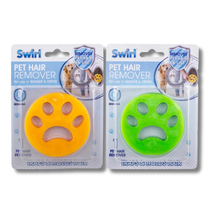 Swirl Pet Hair Remover 1pk Div.Farger