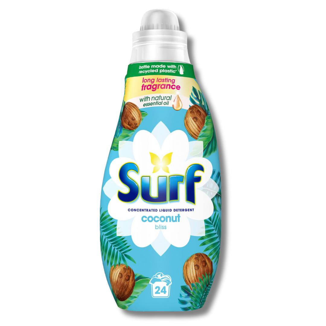 Surf Concentrated Liquid Detergent Coconut Bliss 24w 648ml