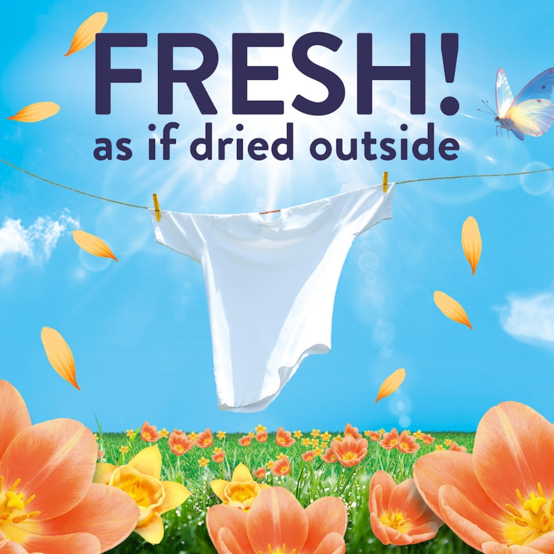 Lenor Outdoorable First Day Of Spring Tøymykner 45w 630ml