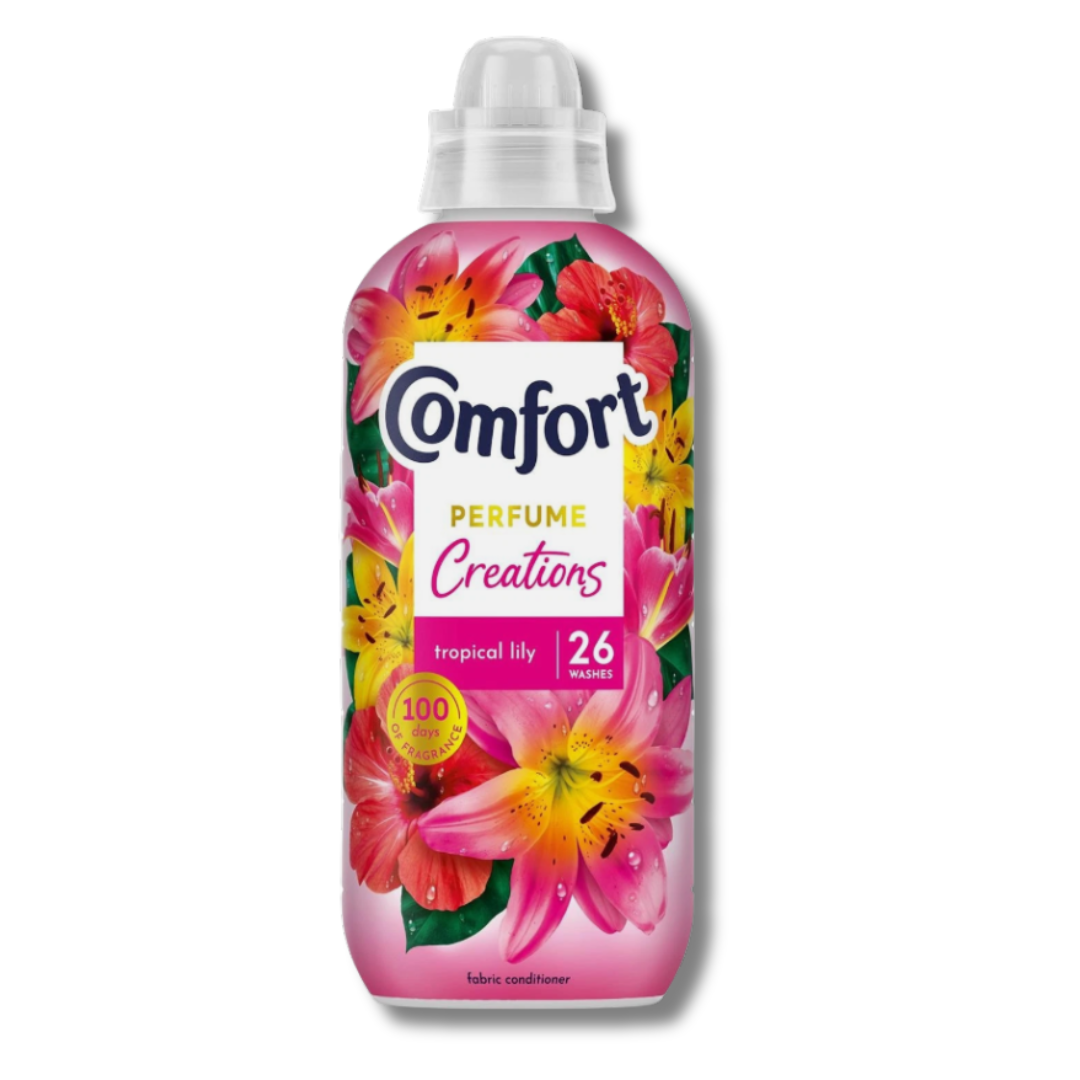 Comfort Tropical Lily Fabric Conditioner 26w 780ml
