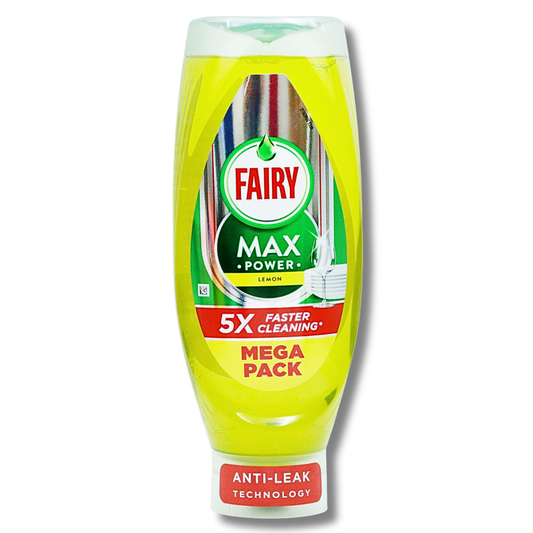 Fairy Max Power Dishwashing Liquid Lemon 730ml