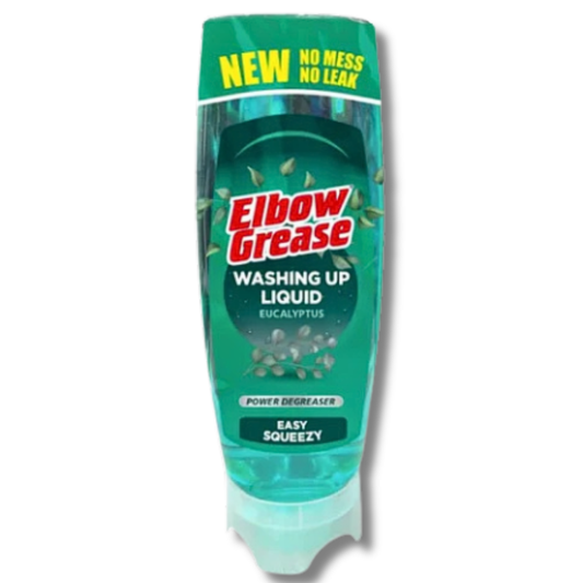 Elbow Grease Easy Squeezy Washing Up Liquid Eucalyptus 450ml