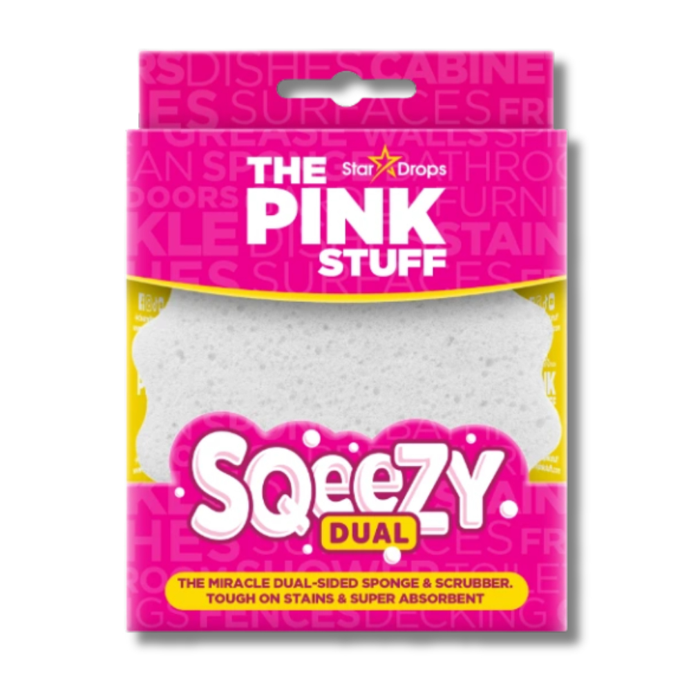 The Pink Stuff Squeezy Dual Sponge