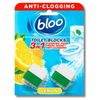 Bloo 3in1 Toilet Cistern Blocks Lemon 2x50g