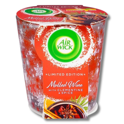 Airwick Fragranced Candle Mulled Wine 105g