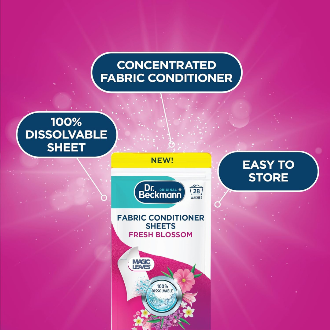 Dr. Beckmann Fabric Conditioner Fresh Blossom 28 Sheets