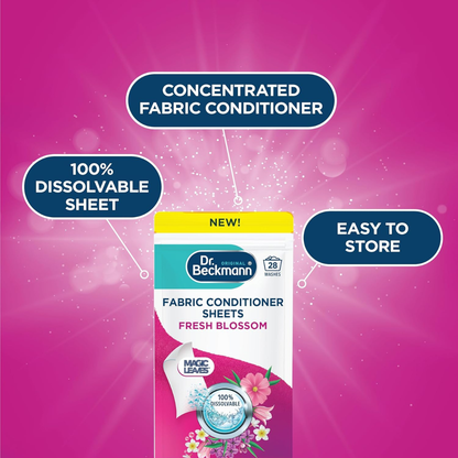 Dr. Beckmann Fabric Conditioner Fresh Blossom 28 Sheets