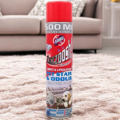Xanto Zazzooch Diamond Pet Stain & Odour Remover Foam 500ml