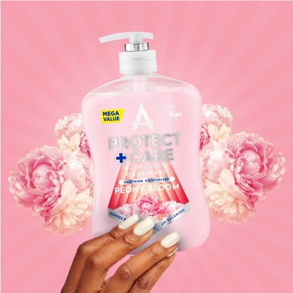Astonish Protect + Care Hand Wash Peony Bloom 600ml