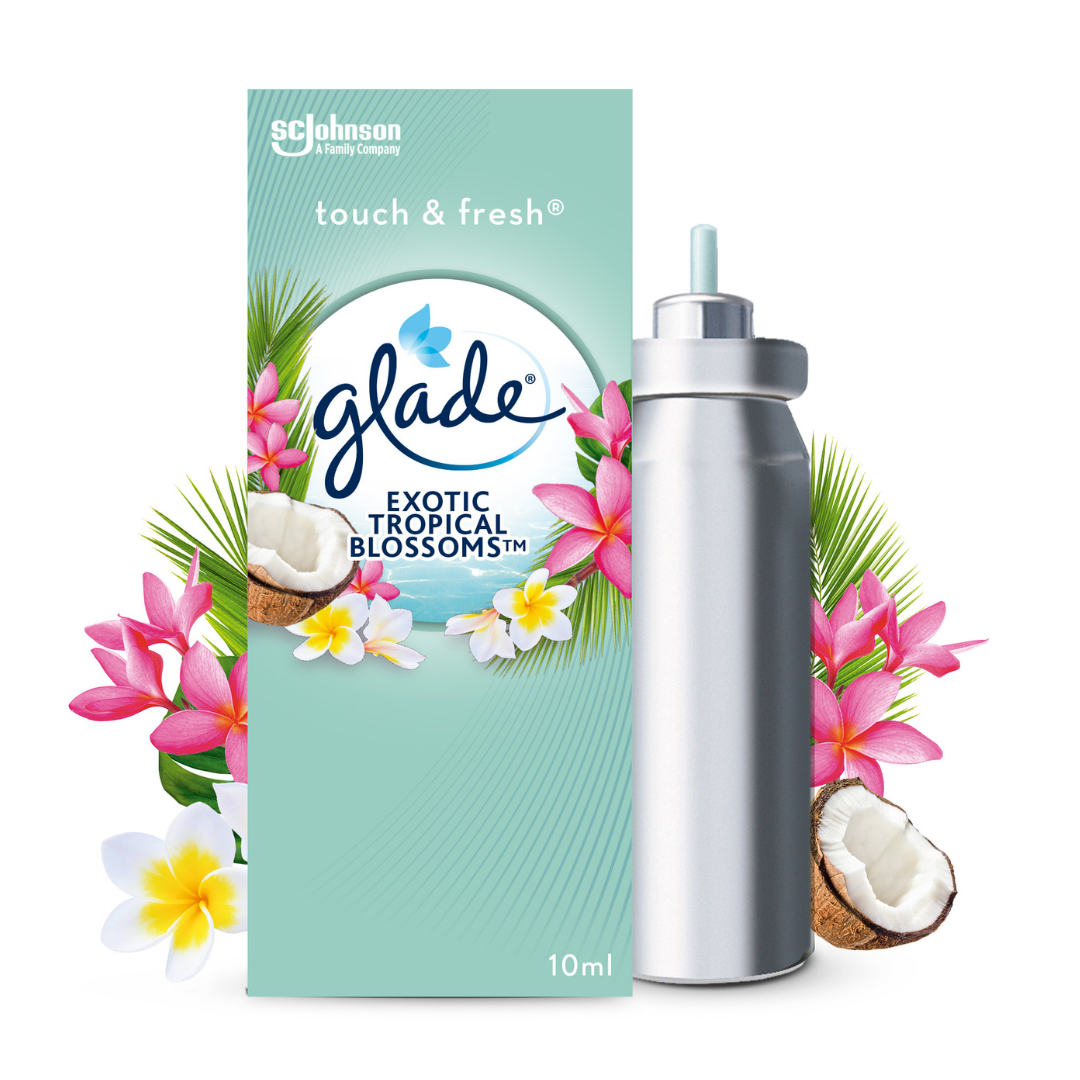 Glade Touch & Fresh Exotic Tropical Blossoms Air Freshener Refill 10ml