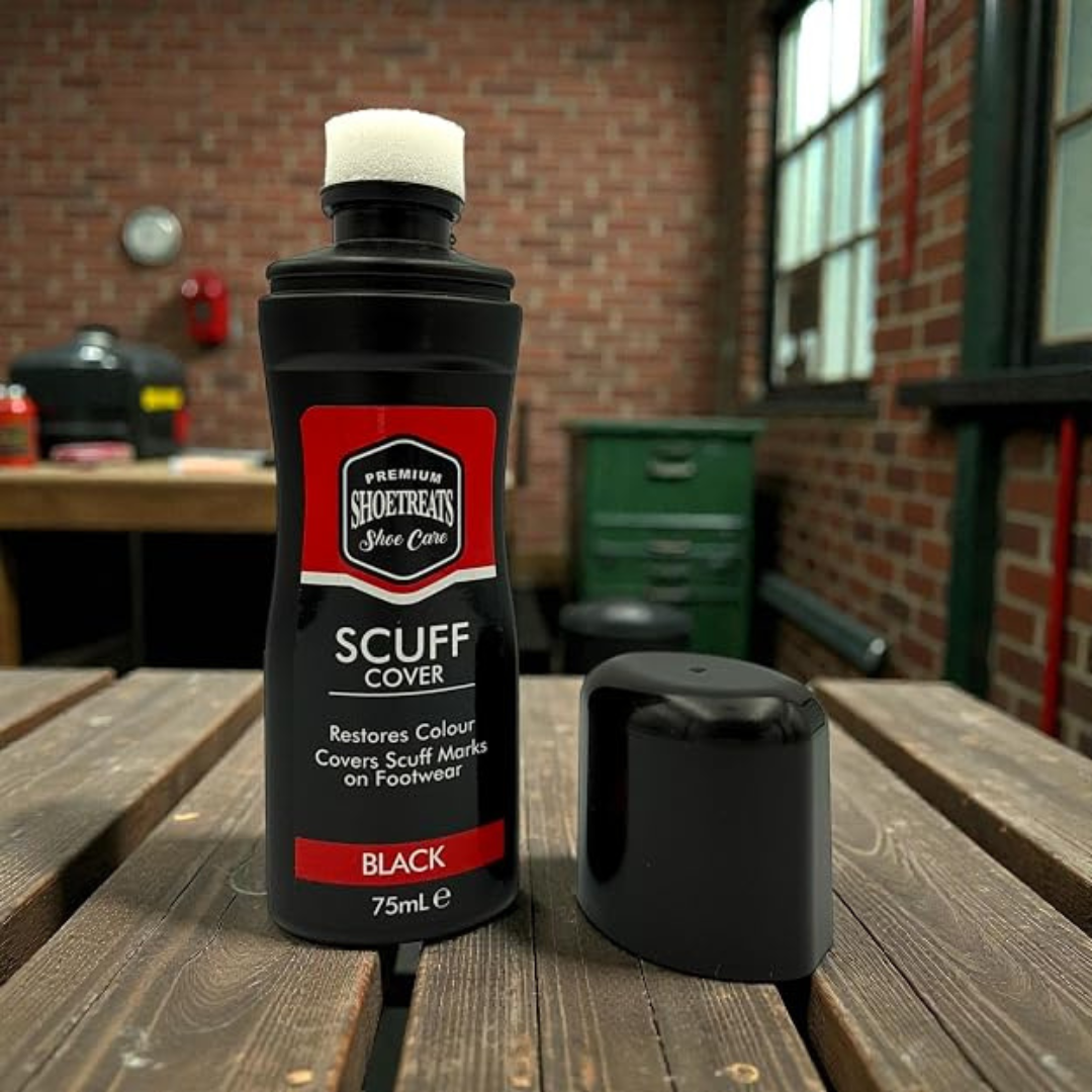 Premium Shoetreats Shoe Care Scuff Cover Black 75ml