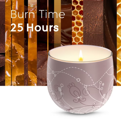 Glade Fragranced Candle Honey & Chocolate 120g