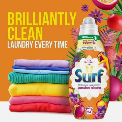 Surf Concentrated Liquid Detergent Passion Bloom 24w 648ml
