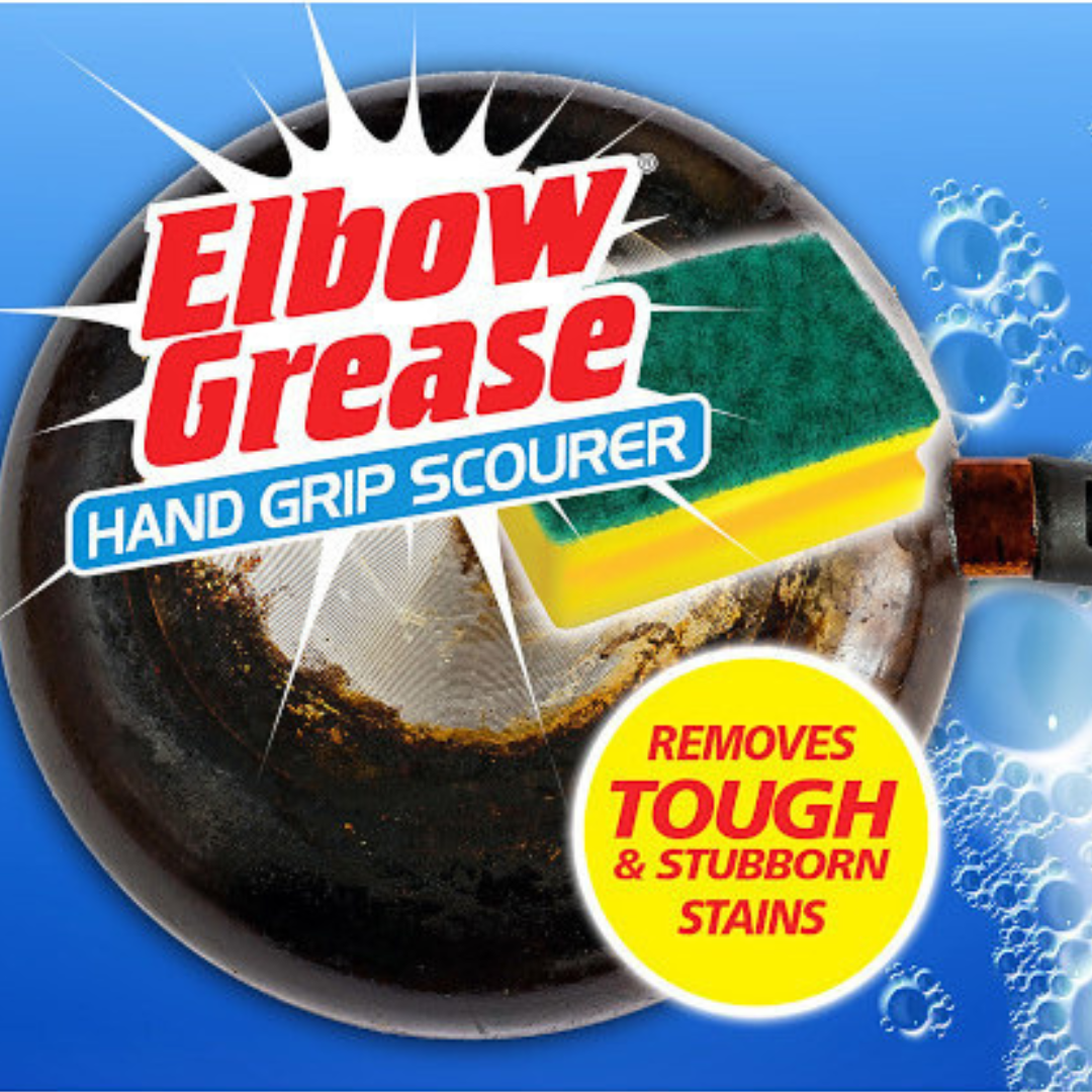 Elbow Grease Heavy Duty Handgrip Scourer 4pk
