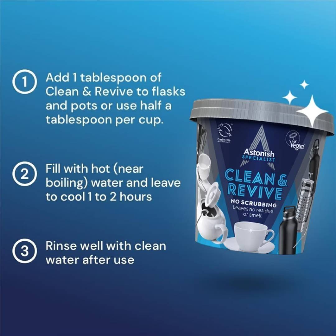 Astonish Specialist Clean & Revive Cleaning Powder 350g