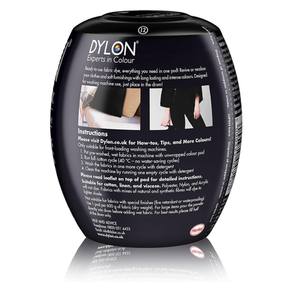 Dylon Intense Black Machine Dye Pod 350g