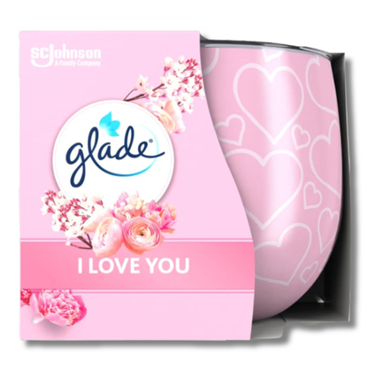 Glade Fragranced Candle I Love You 108g
