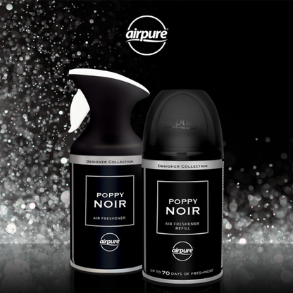 Airpure Designer Collection Air Freshener Refill Poppy Noir 250ml