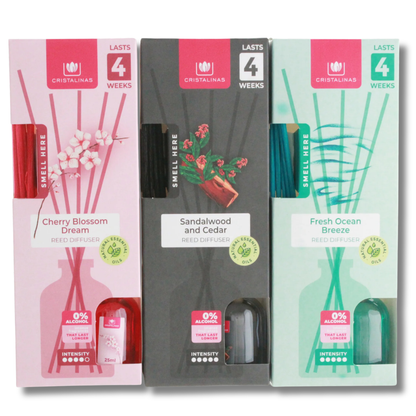 Cristalinas Spring Reed Diffuser 25ml Div.Typer