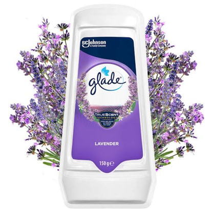 Glade True Scent Gel Air Freshener Lavender 150g