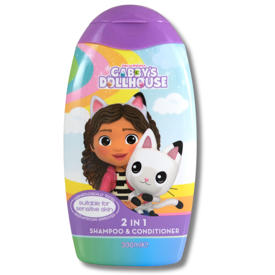 Gabby's Dollhouse 2in1 Shampoo & Conditioner 300ml